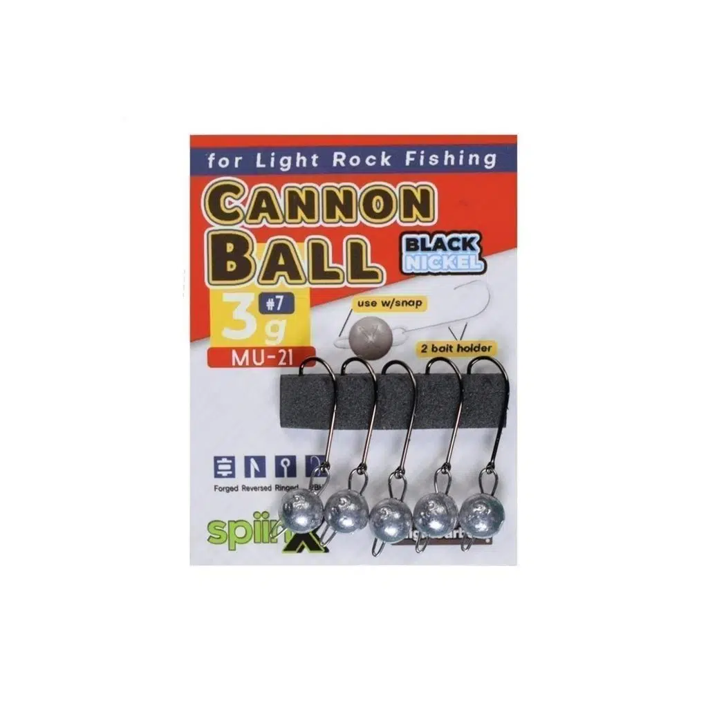 SPIINX CANNON BALL JIGHEAD HAM 4G *7