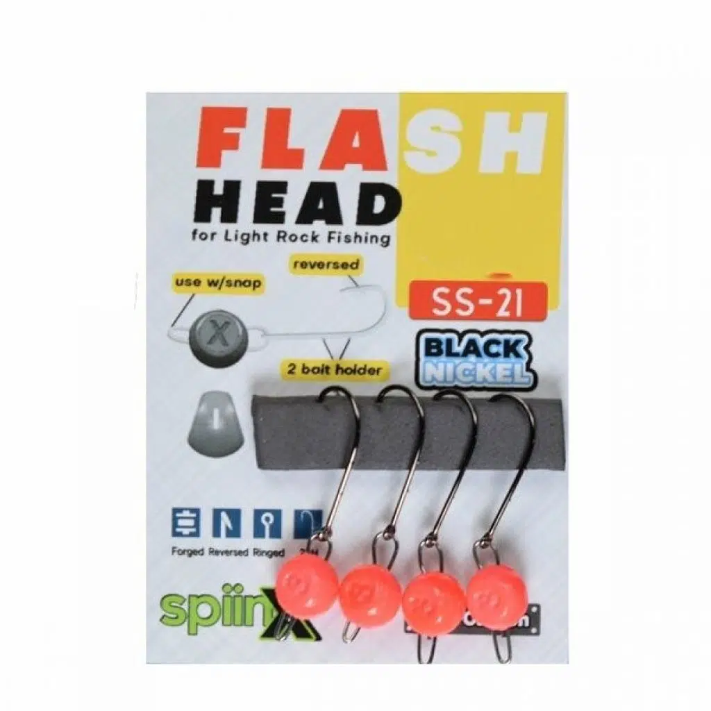 SPIINX FLASH JIGHEAD UV PEMBE 3G #6