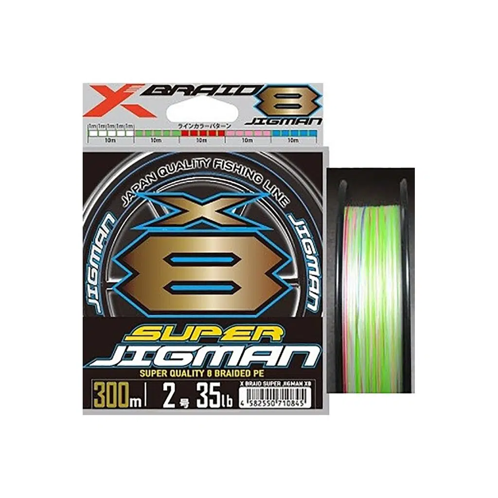 YGK SUPER JIGMAN #3 PE X8 300M 50LB