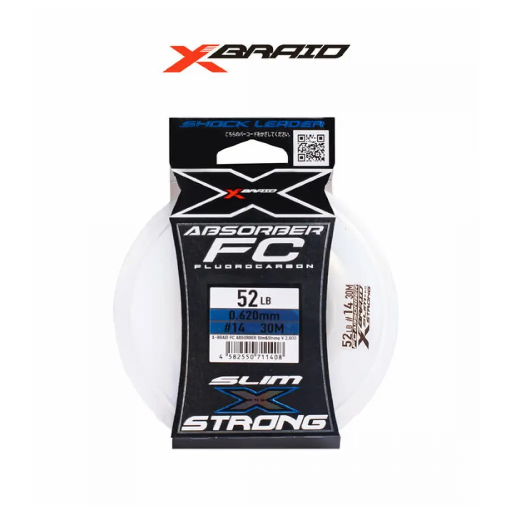 YGK X021 ABSORBER SLIM&STRONG FC 30M 24KG 0.62