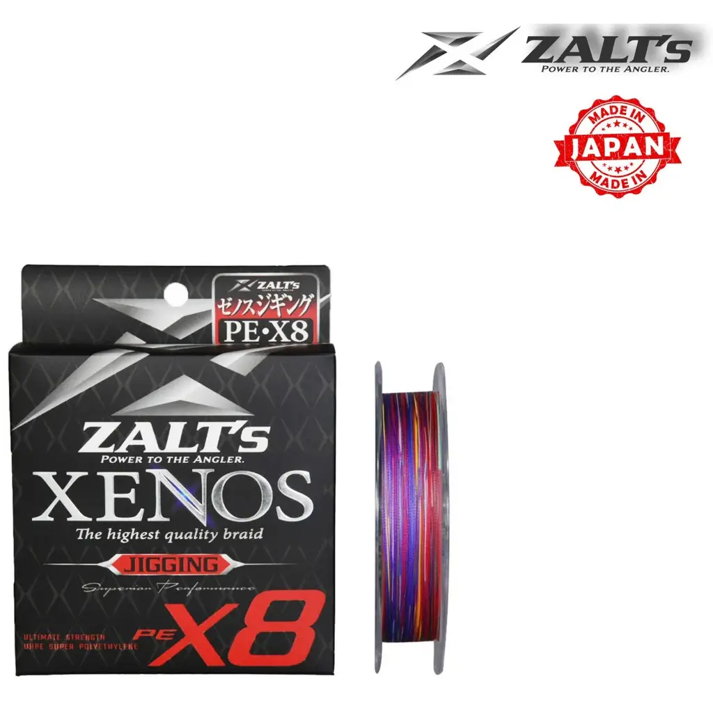 ZALT's XENOS X8 JIG İP MİSİNA300M EBRULİ 0.29 MM
